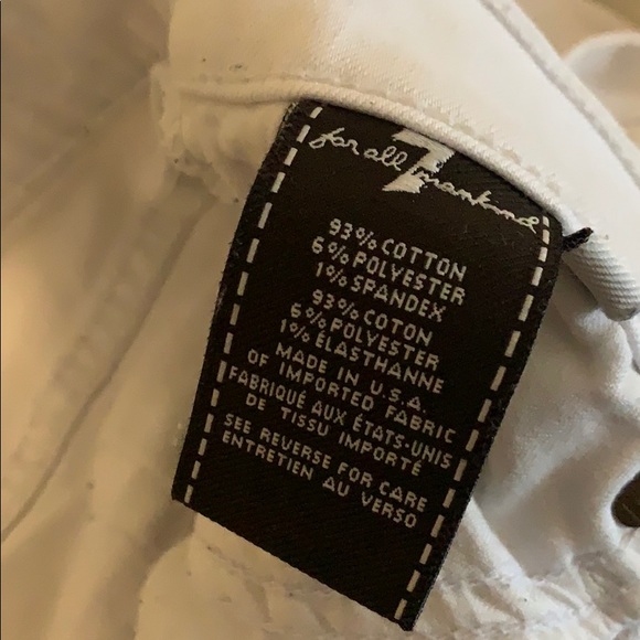 White 7 for all mankind jeans - Picture 3 of 3